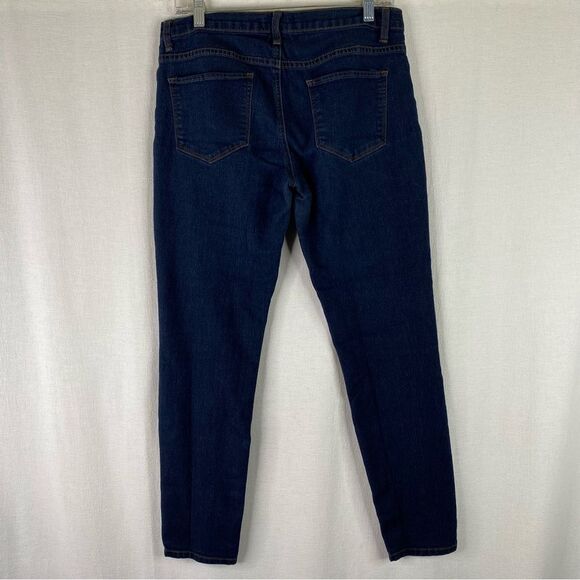 Forever 21 Jeans Women’s 30 Blue Skinny Mid Rise Denim 5 Pocket Stretch - Picture 5 of 9